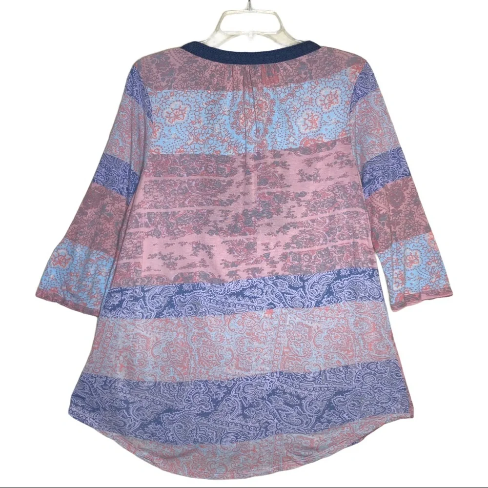 RXB 3/4 length sleeve tunic women’s Large - Picture 2 of 5